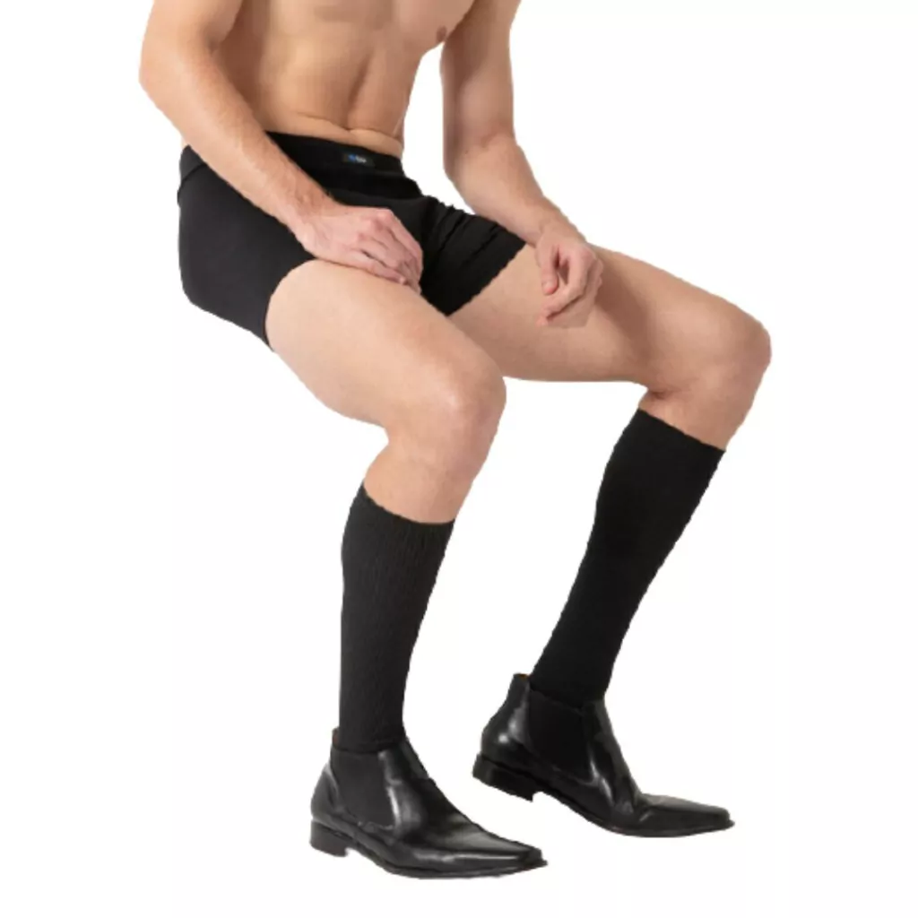 Medias 3/4 compresión 15-20 mmhg Algodón Lauda Socks